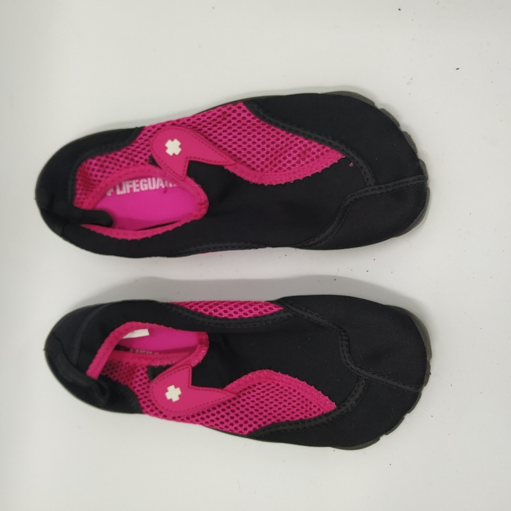 Life Guard Brand 5/6 back & pink BOAT shoes.